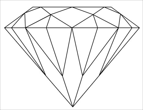 Diamond clarity illustration